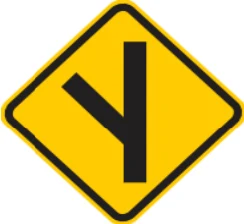 Placa de trânsito código A-10A