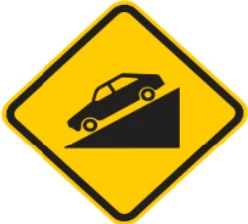 Placa de trânsito código A-20A