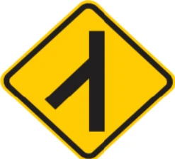 Placa de trânsito código A-13A