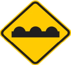 Placa de trânsito código A-17