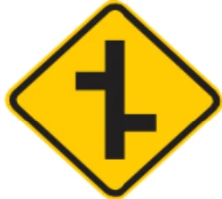 Placa de trânsito código A-11B